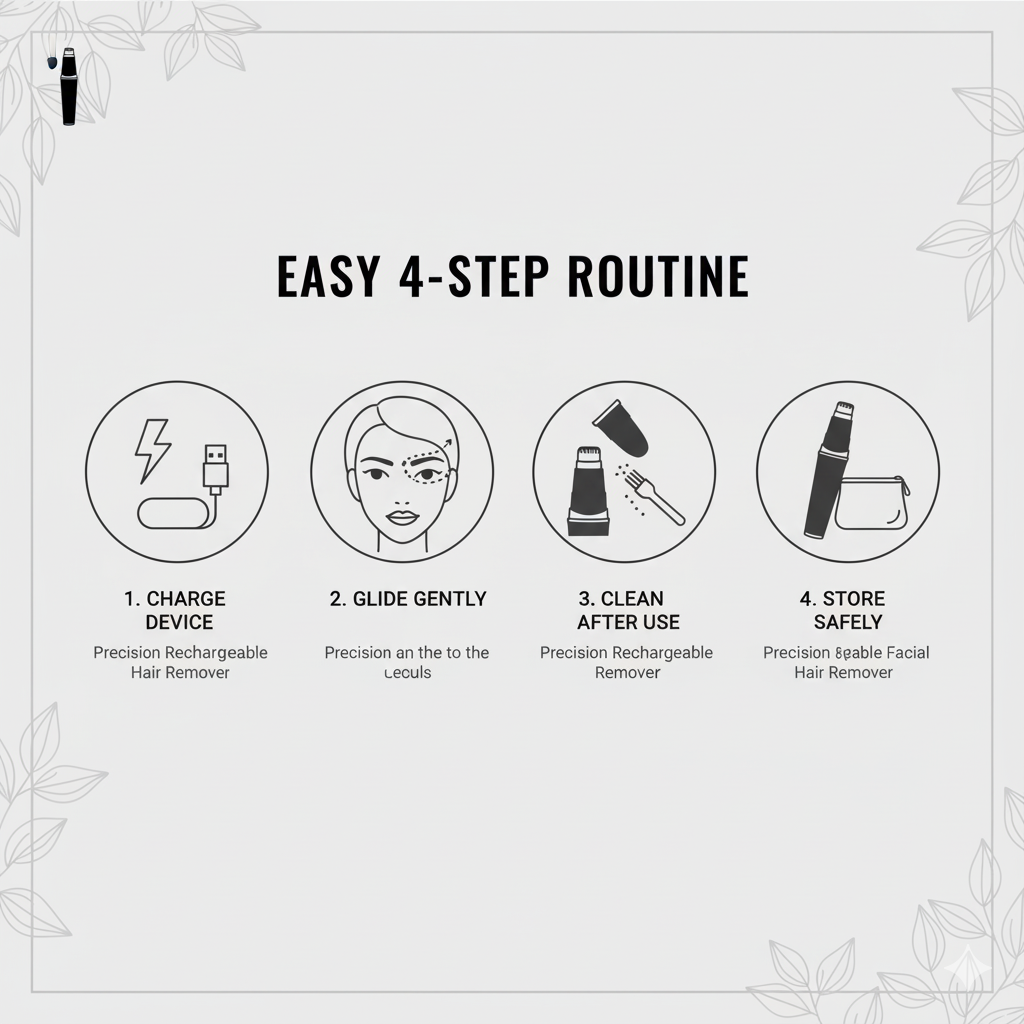 Facial Hair Remover Pen