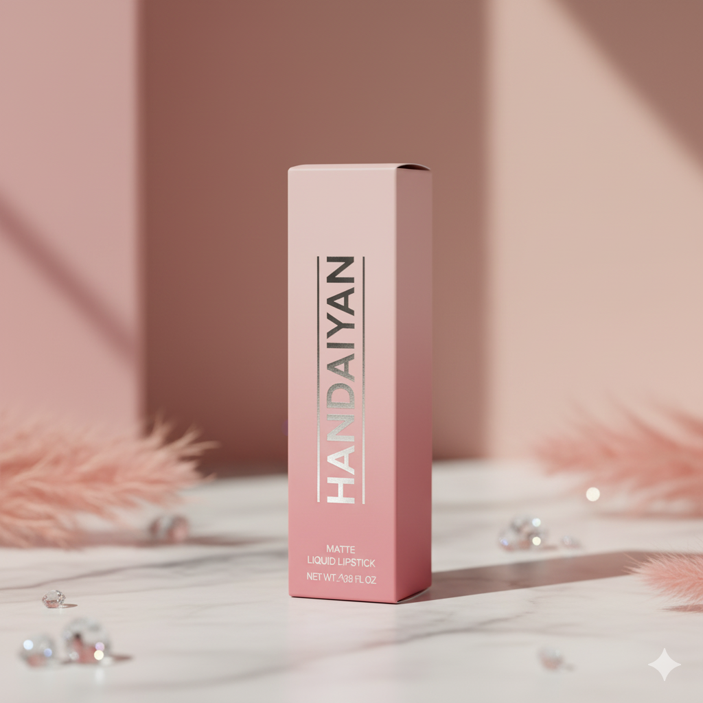 Han Daiyan cross-border makeup 6 lipstick set genuine lip gloss waterproof non-fading non-stick Cup Matte Lip Glaze