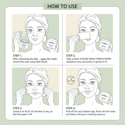 Blackhead Remover Mask – Deep Cleansing & Pore Purifying