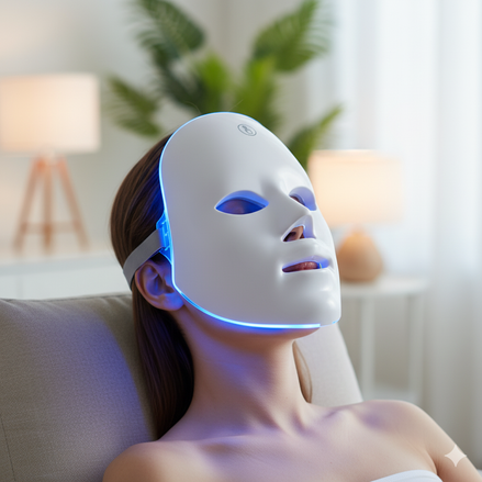 Beauty instrument photon mask led mask spectrometer beauty instrument acne whitening and skin rejuvenation facial instrument